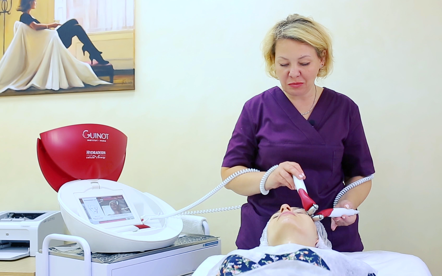 Миостимуляция на аппарате «Guinot»